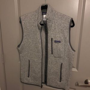 Heather grey vest